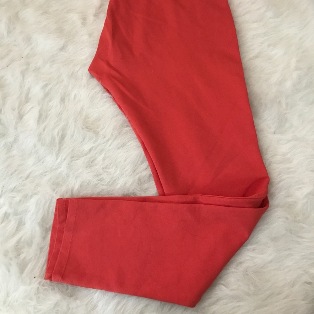 🌸🌺 Coral stretch pants